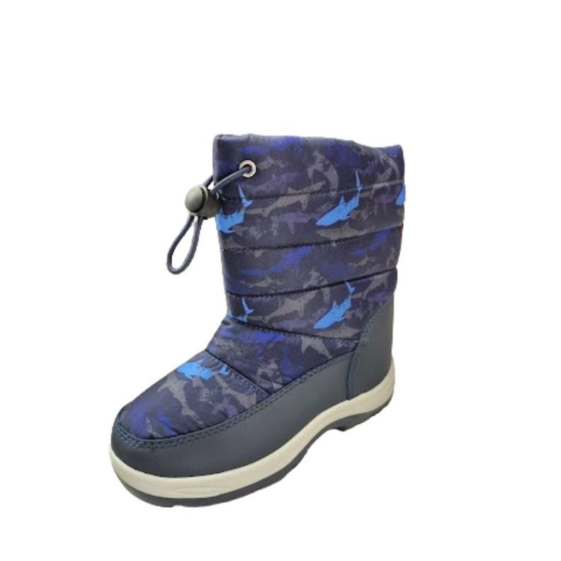 Bota de Nieve Niño Azul-0