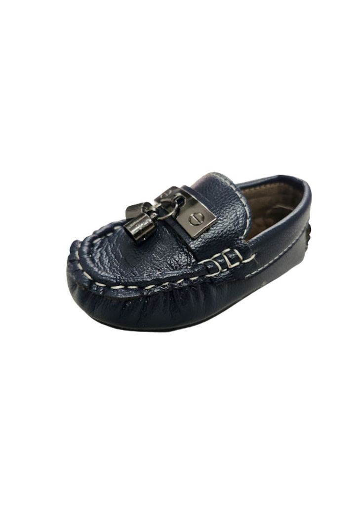 Mocasín Niño Azul-0