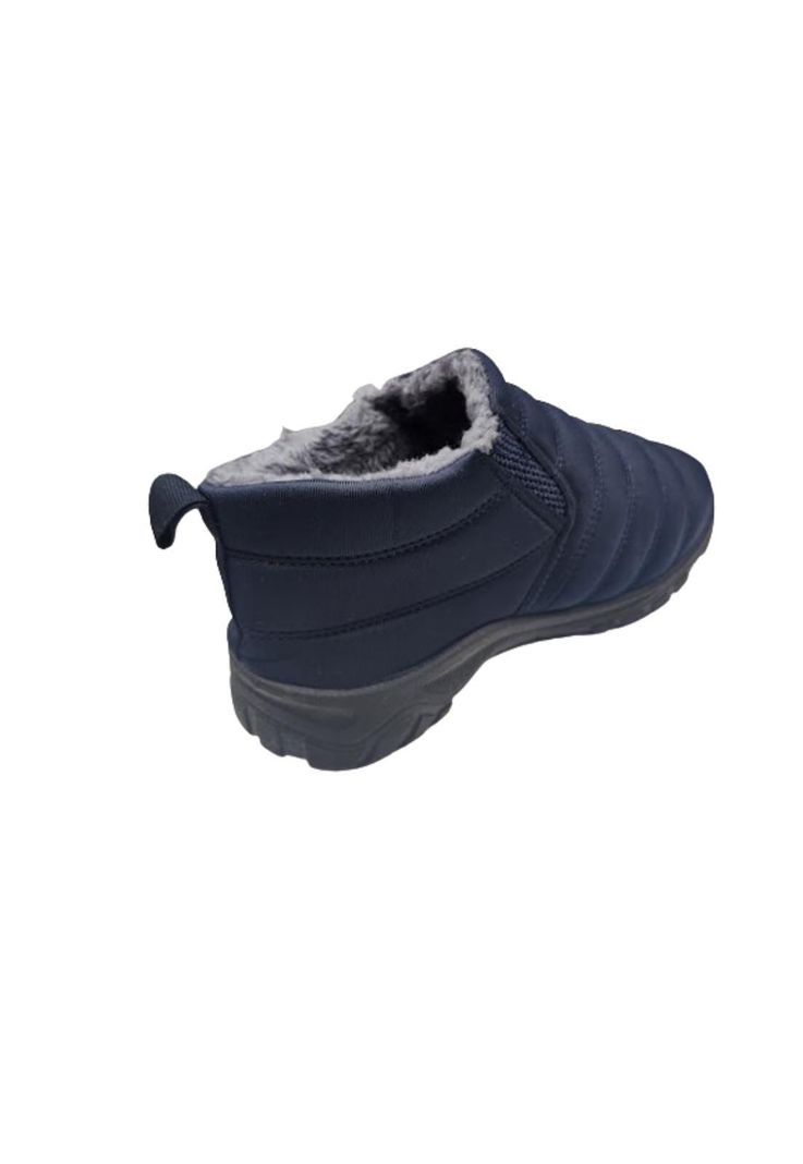 Zapatilla Pantufla Hombre Azul-1