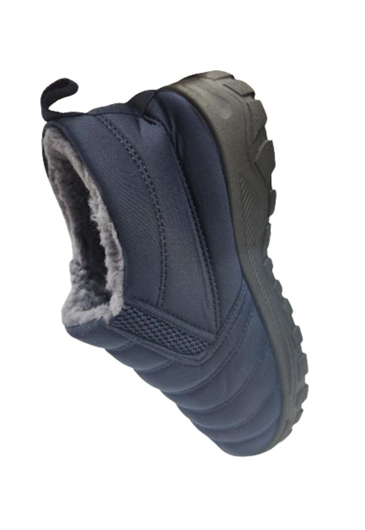 Zapatilla Pantufla Hombre Azul-3
