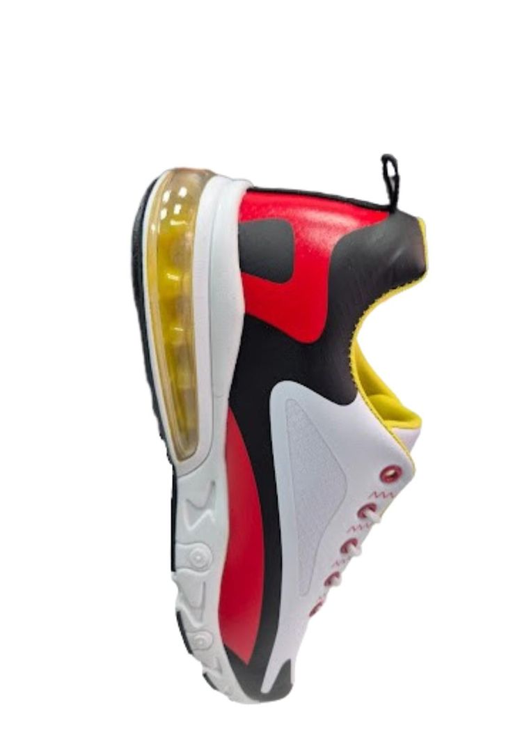 Zapatilla Urbana Hombre Blanco Rojo-3