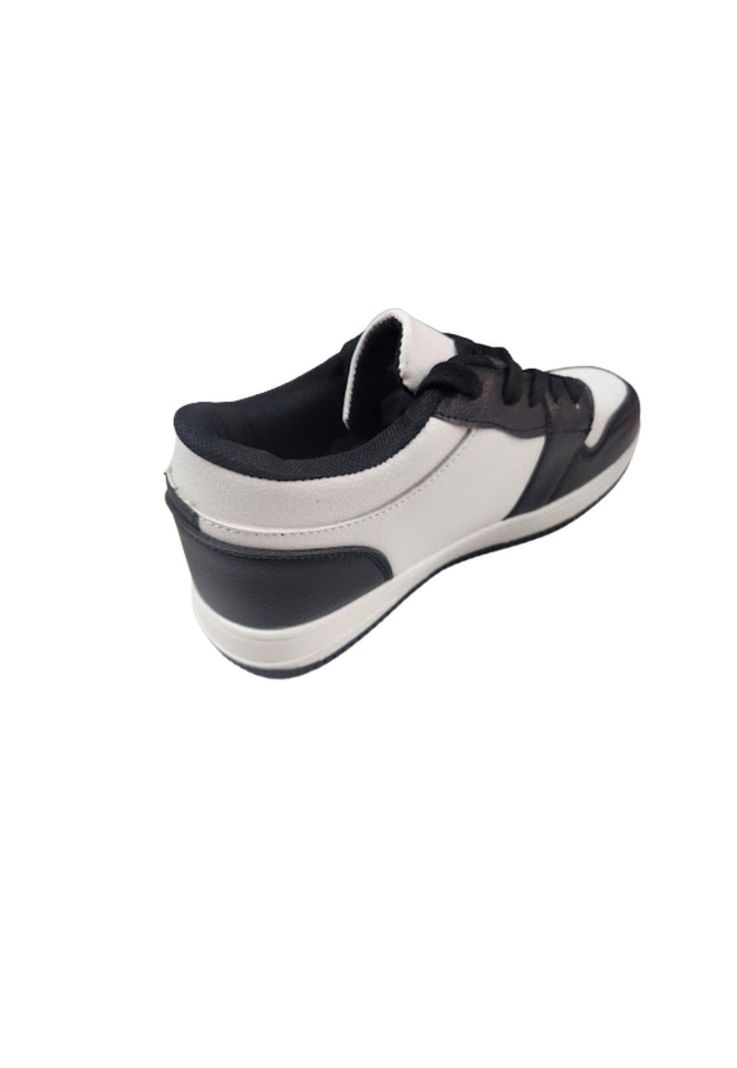 Zapatilla Urbana Hombre Negro Blanco-2