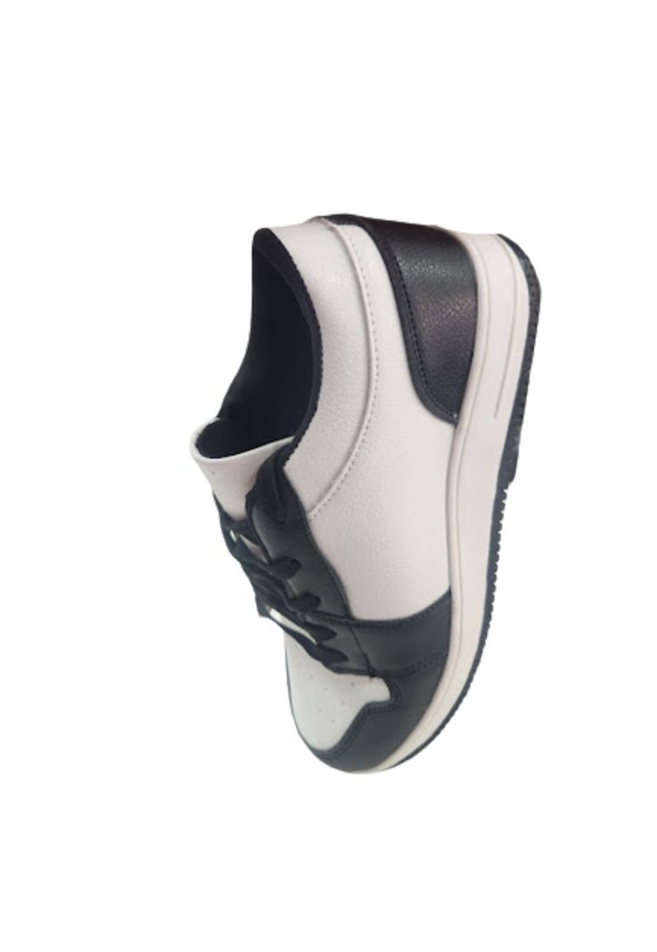 Zapatilla Urbana Hombre Negro Blanco-3