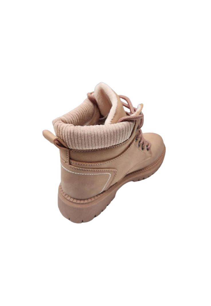 Botín Outdoor Mujer Marrón Fucsia-1