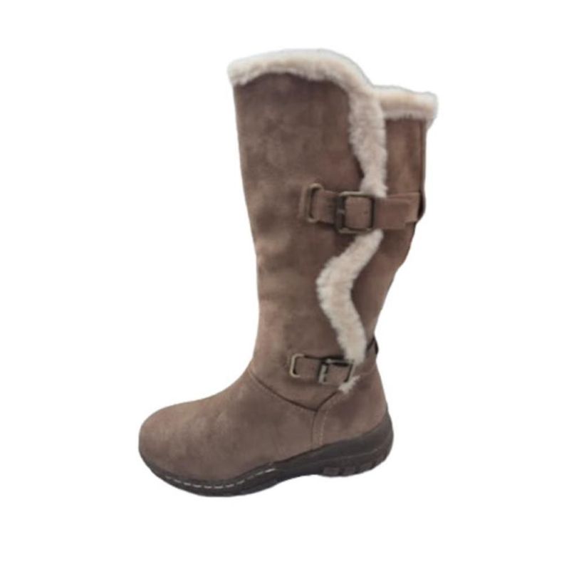 Bota de Invierno Mujer Clásico Marrón-0
