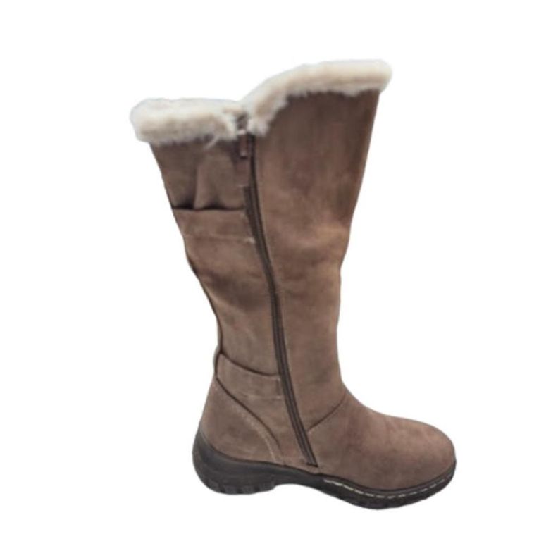 Bota de Invierno Mujer Clásico Marrón-1