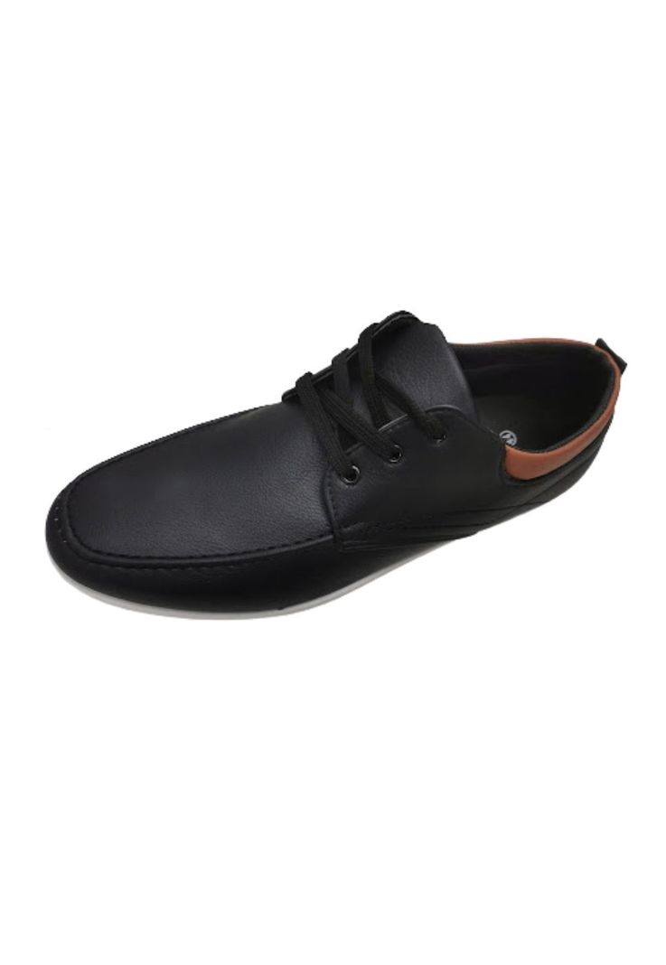 Zapato Hombre Casual Negro-0