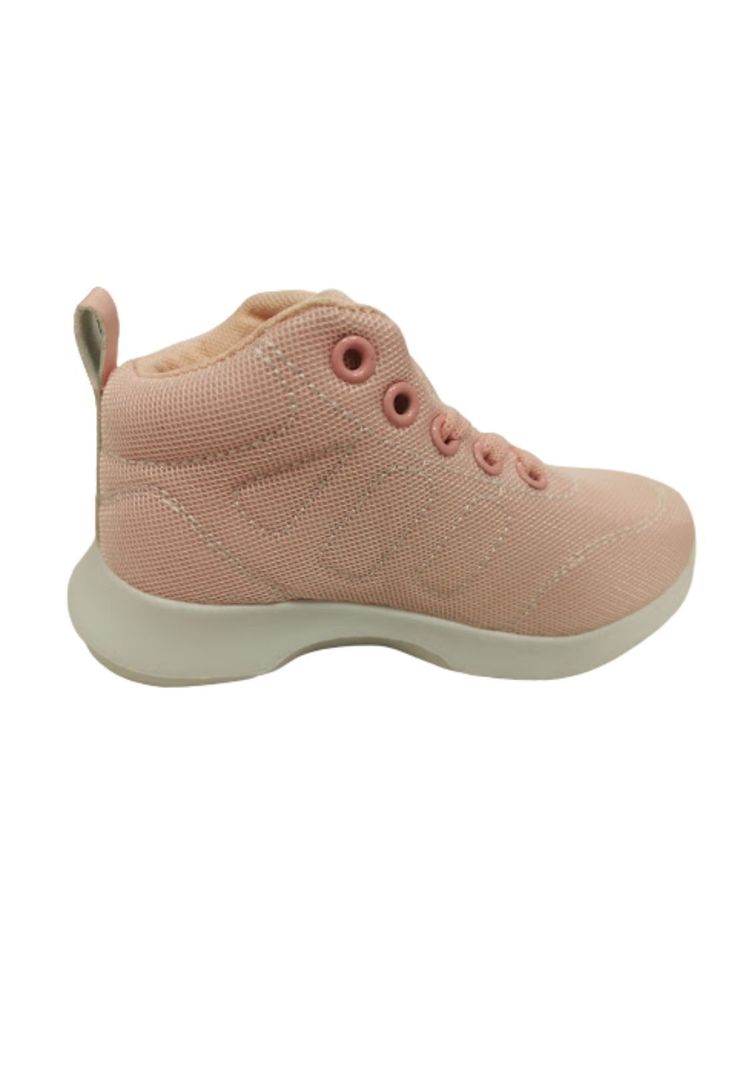 Zapatillas Urbanas Rosadas Niña Con Caña-1
