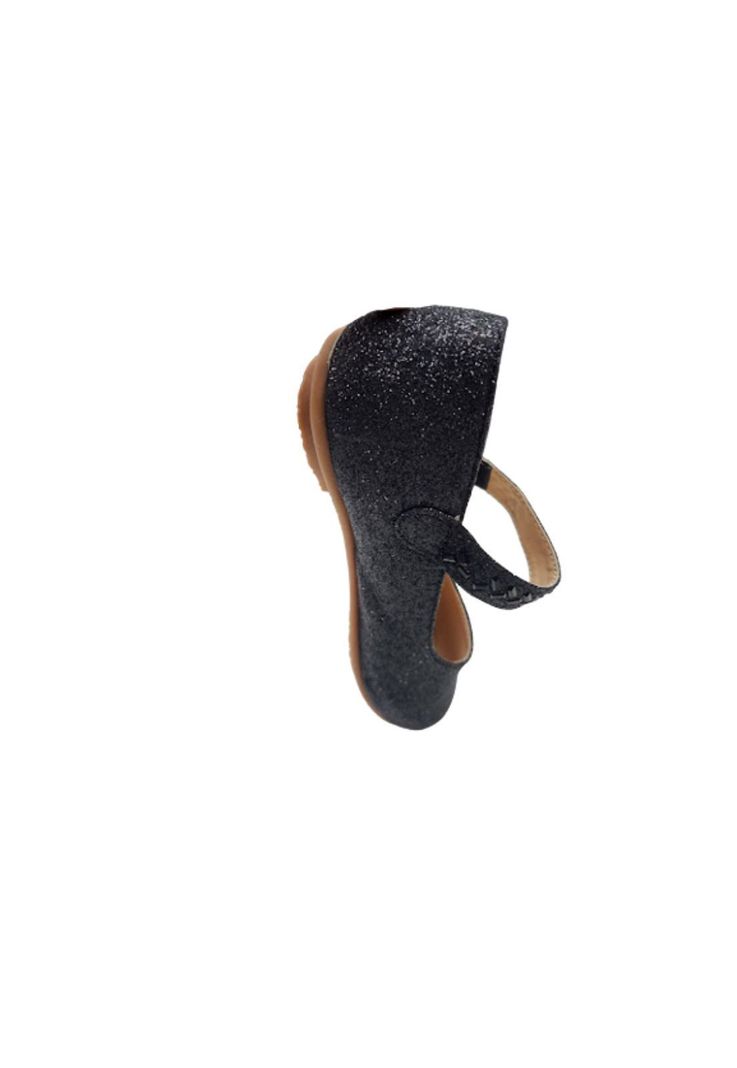 Zapato de Vestir Brillante Negro Niña-1