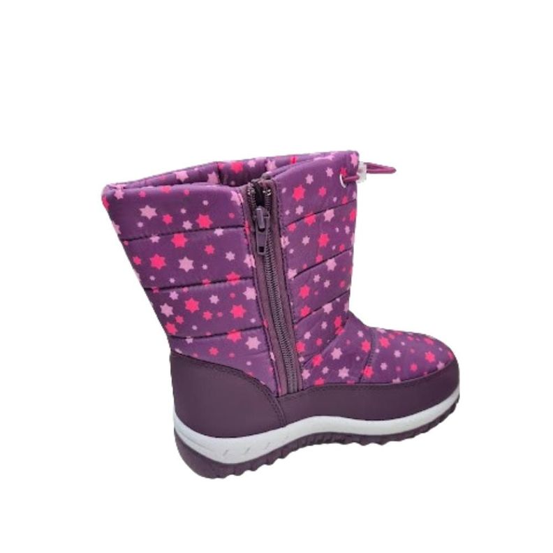 Bota Impermeable Nieve Niña Fucsia-1