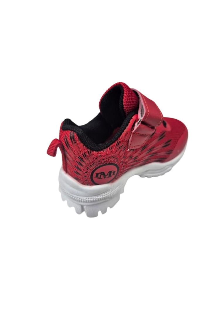 Zapatilla Velcro Rojo Niño Deportiva Kids-3