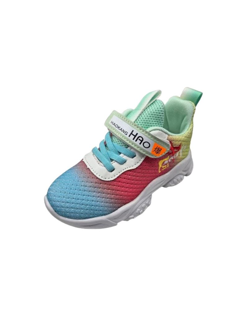 Zapatilla Deportiva Velcro Verde Unisex-0