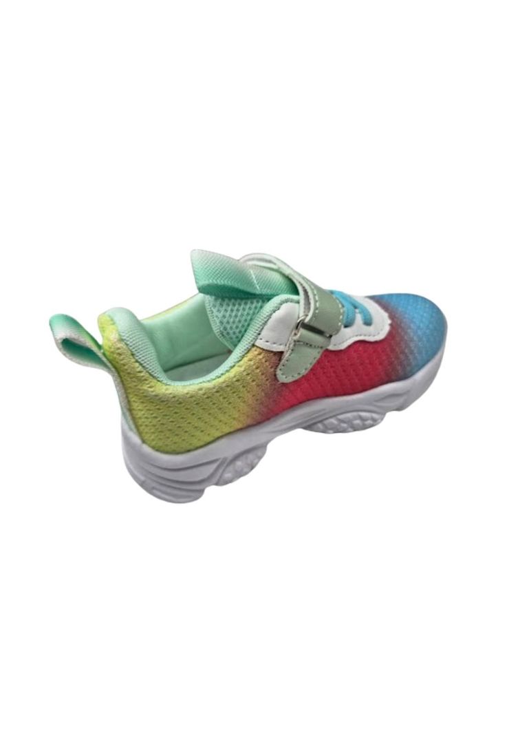 Zapatilla Deportiva Velcro Verde Unisex-2