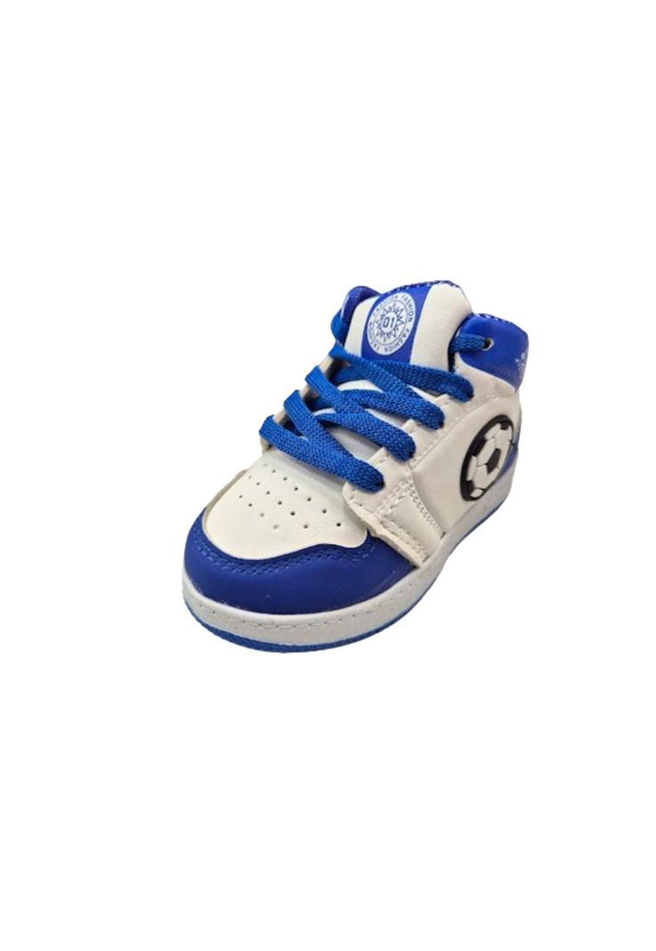 Zapatilla Deportiva Con Caña Azul Niño-0