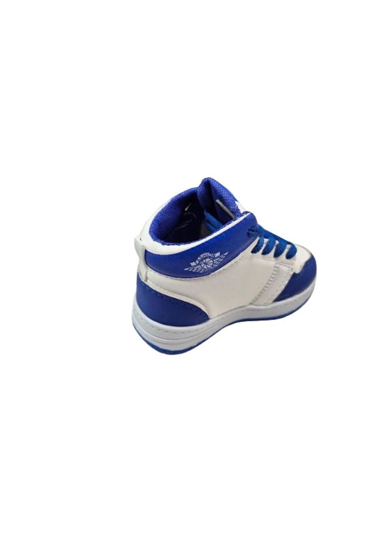Zapatilla Deportiva Con Caña Azul Niño-2