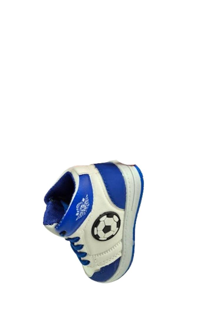 Zapatilla Deportiva Con Caña Azul Niño-3