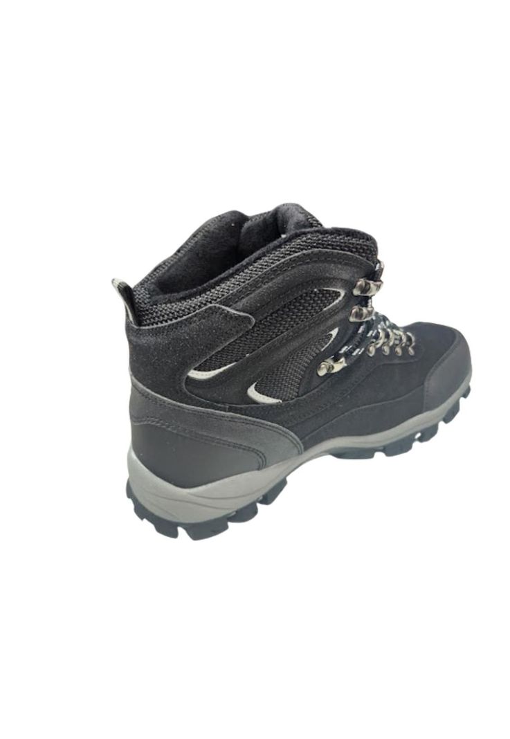 Botín Outdoor Hombre Negro Invierno-1