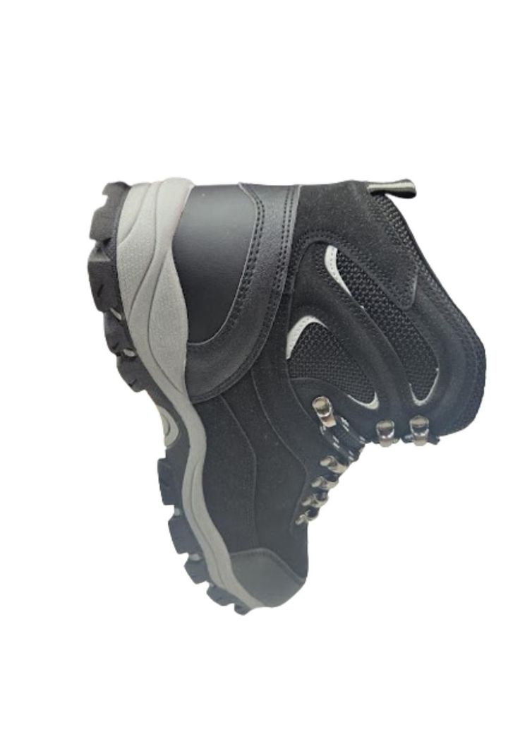Botín Outdoor Hombre Negro Invierno-3