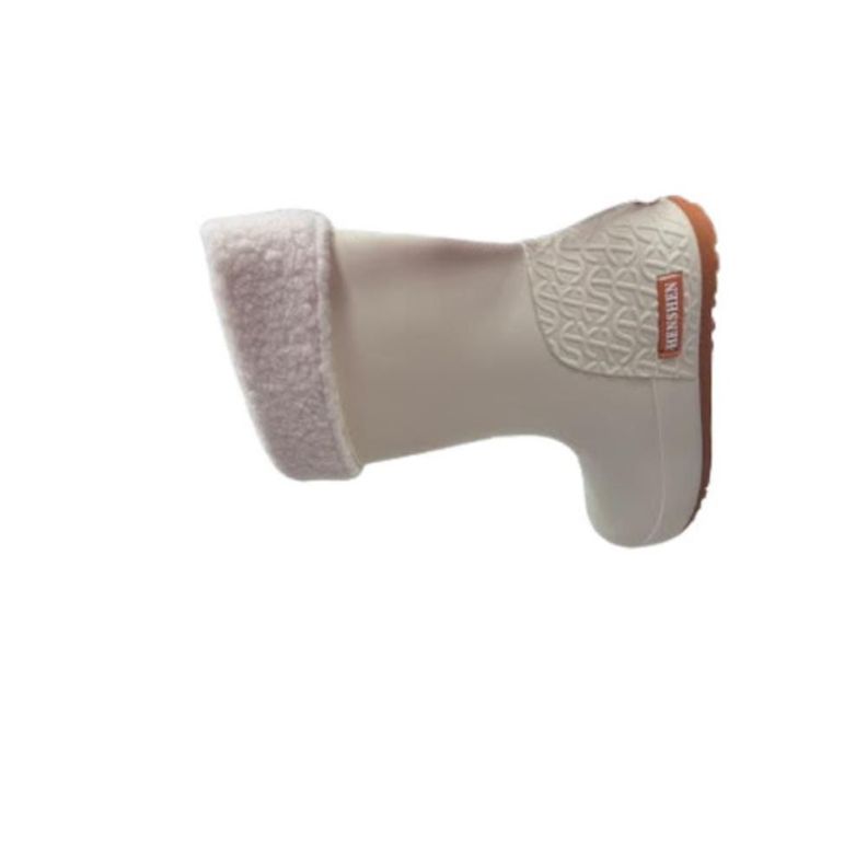 Bota de Agua Lluvia Mujer Beige-2