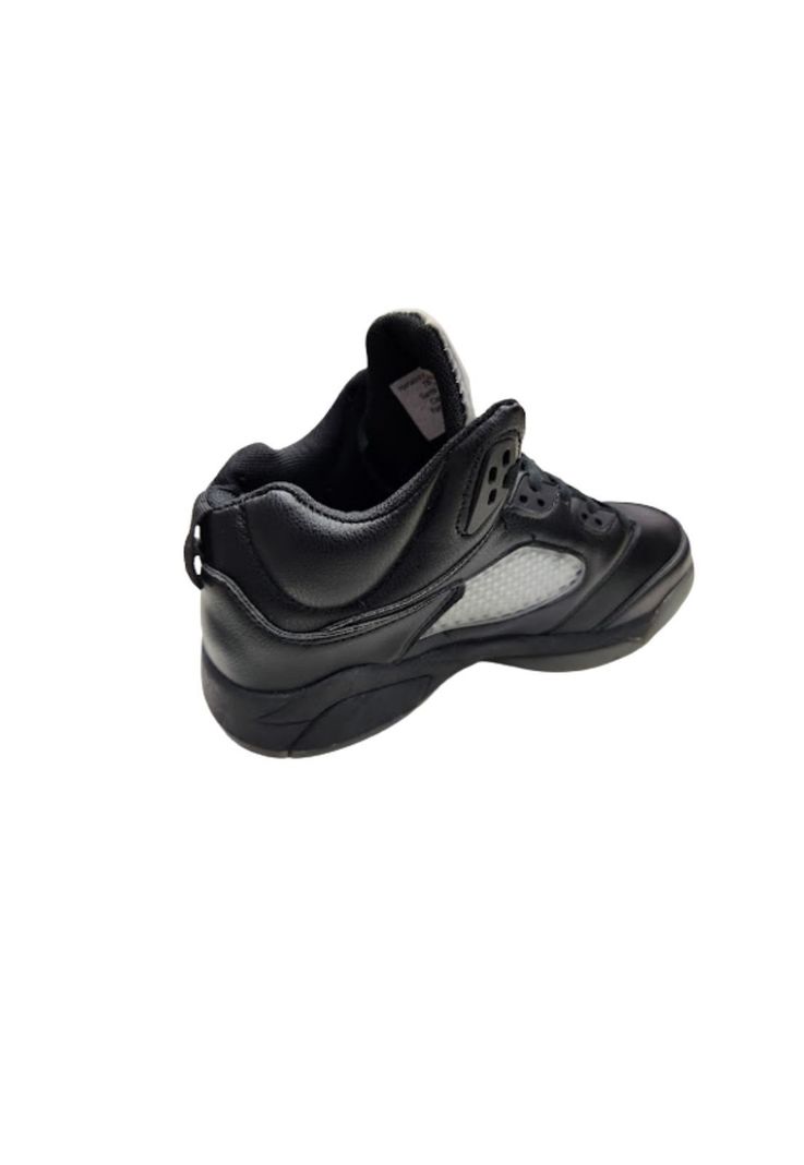 Zapatilla Urbana Con Caña Negro Niño-1
