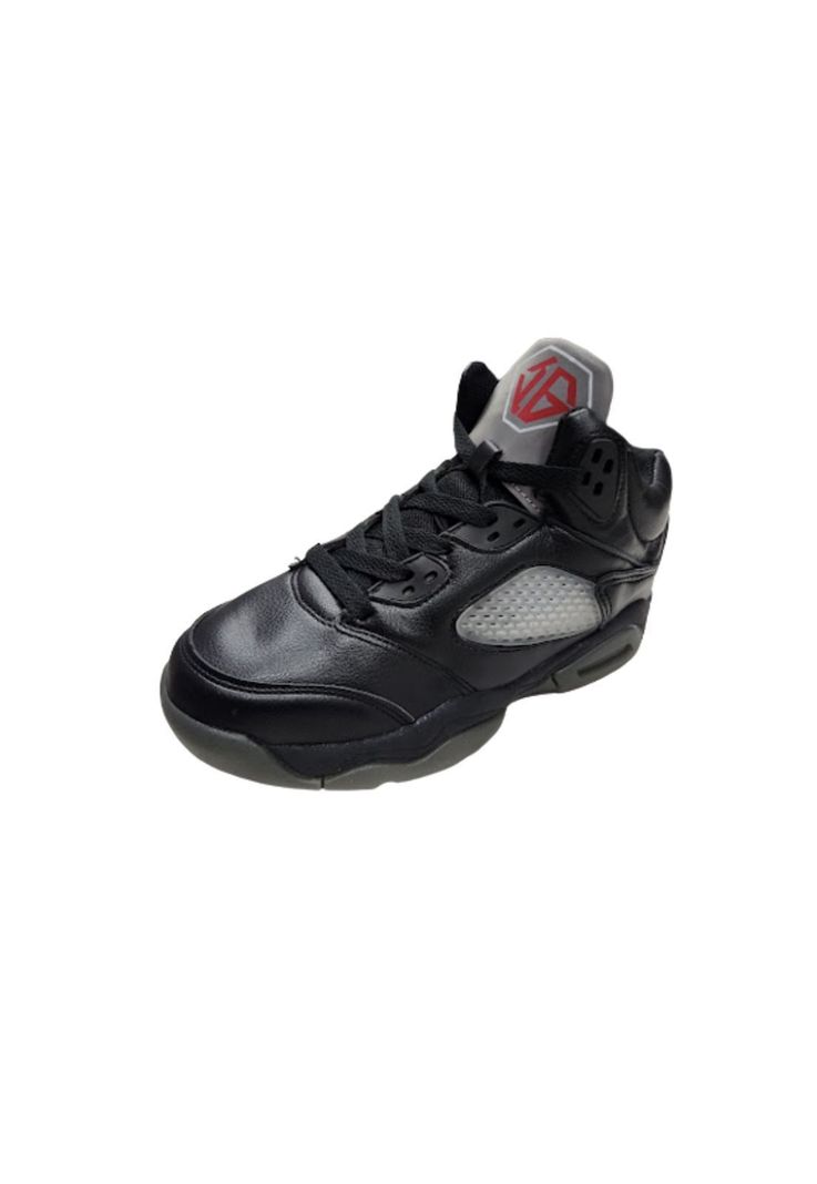 Zapatilla Urbana Con Caña Negro Niño-0