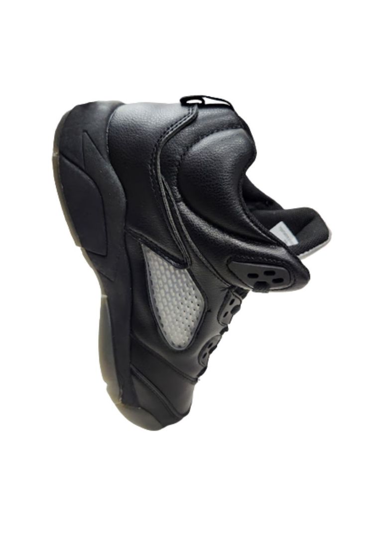 Zapatilla Urbana Con Caña Negro Niño-3