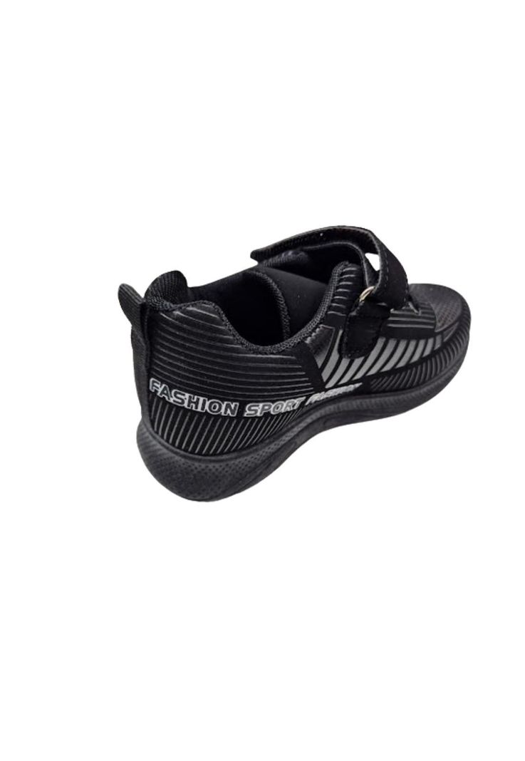 Zapatilla Urbana Escolar Negro Unisex-1