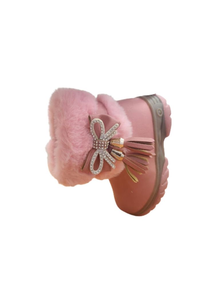 Bota de Invierno Niña Rosa-2