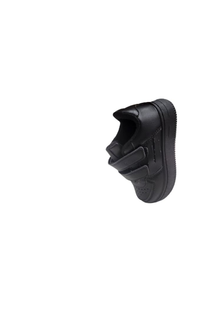 Zapatilla Escolar Velcro Negro-3