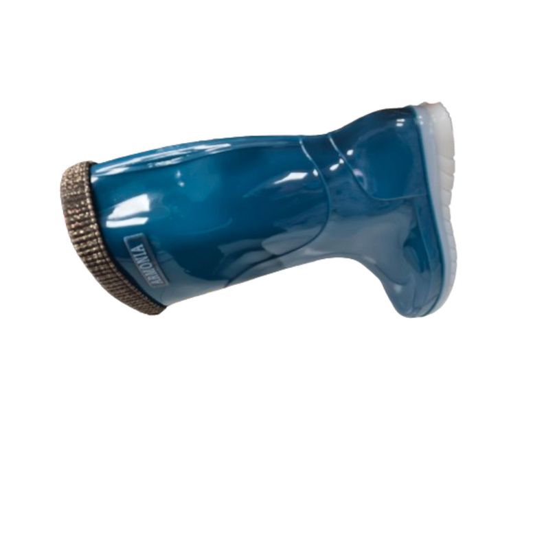 Bota de Agua Lluvia Turquesa Mujer-1
