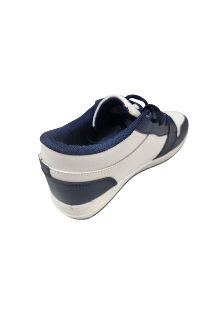 Zapatilla Urbana Hombre Azul Blanco-1
