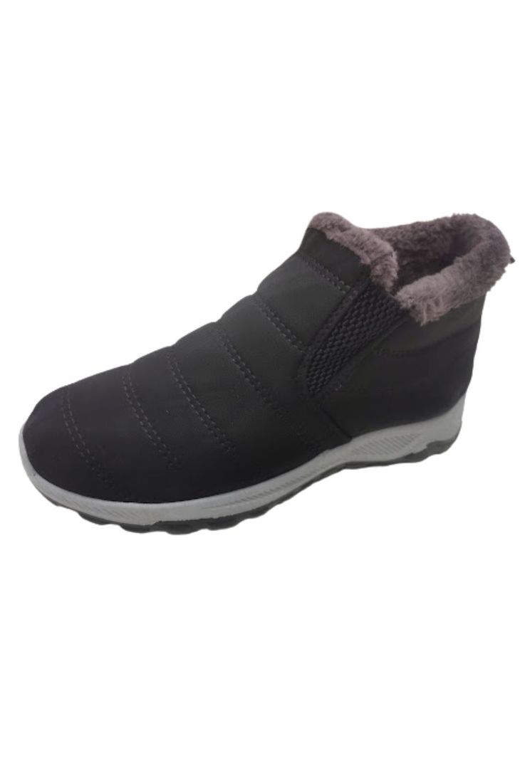 Zapatilla Pantufla Mujer Negro-0