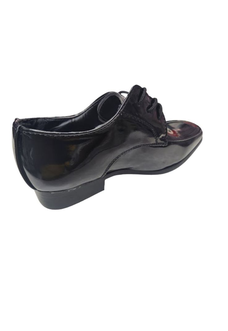 Zapato de Vestir Charol Negro-1