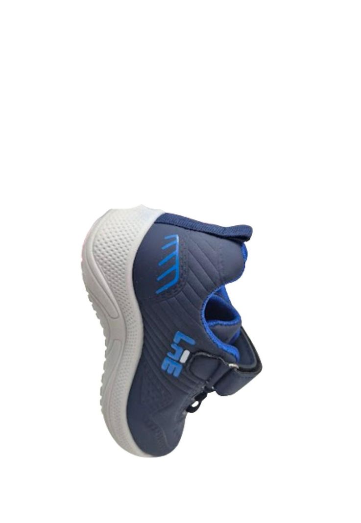 Zapatilla Deportiva Velcro Azul Niño-2