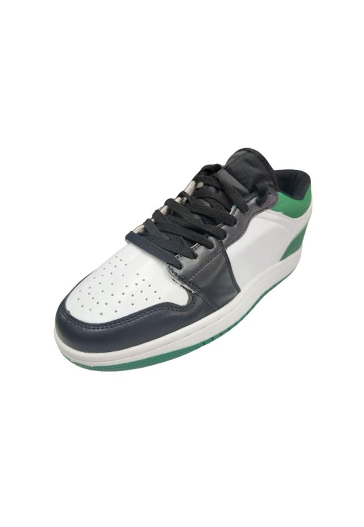 Zapatilla Urbana Hombre Blanco Verde-0
