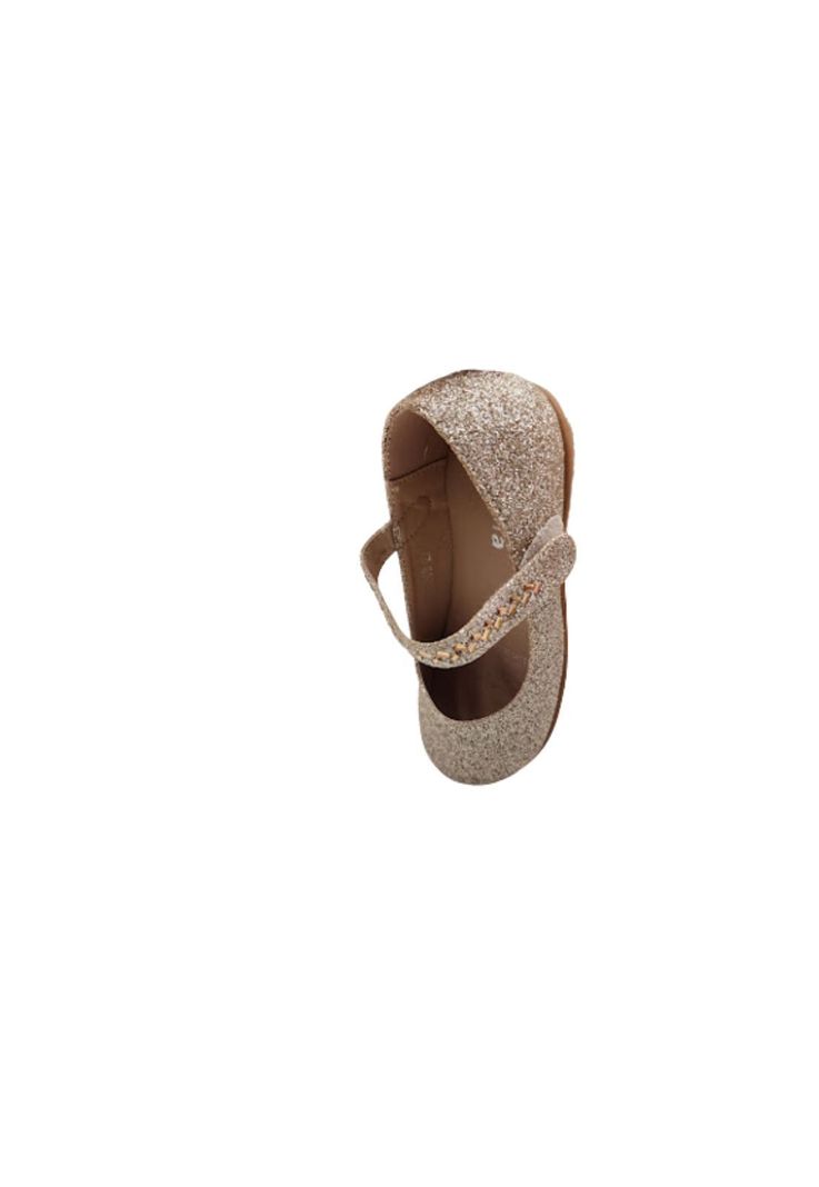 Zapato Brillante Dorado Niña-1