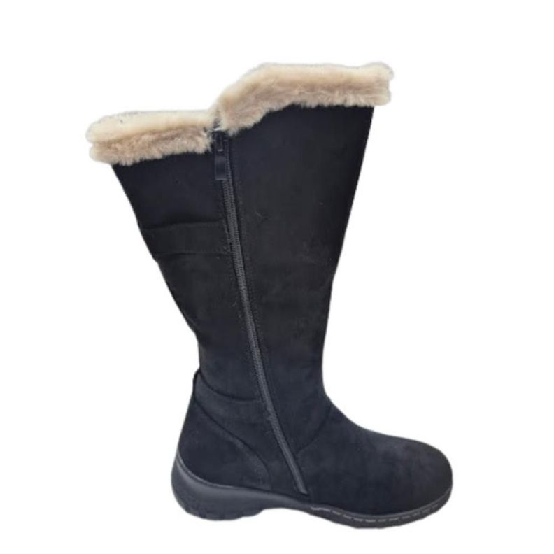 Bota de Invierno Mujer Negro Larga-1