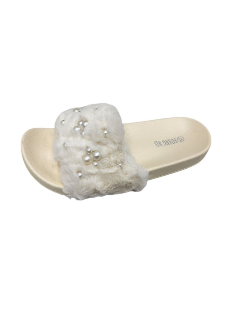 Sandalia Nina Perla Blanco