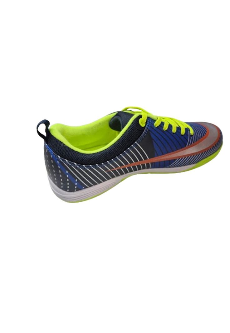 Zapatilla Deportiva Niño Azul Velcro-1