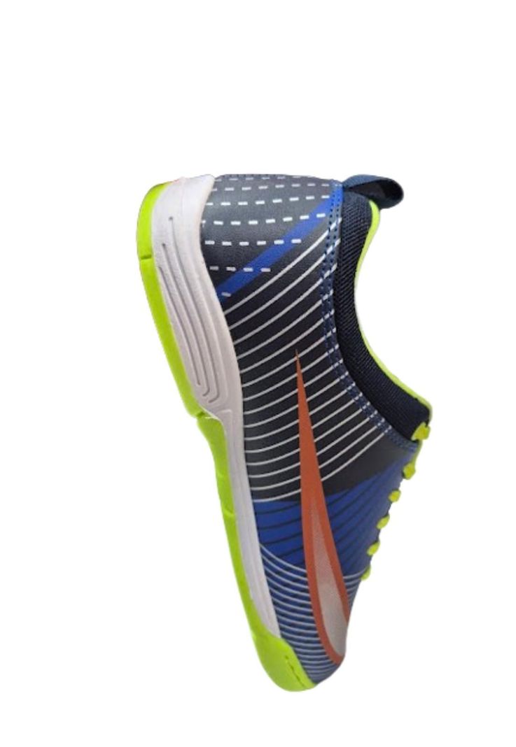 Zapatilla Deportiva Niño Azul Velcro-3