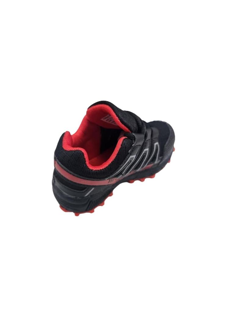 Zapatilla Outdoor Negro Rojo Vinnys Outlet-1