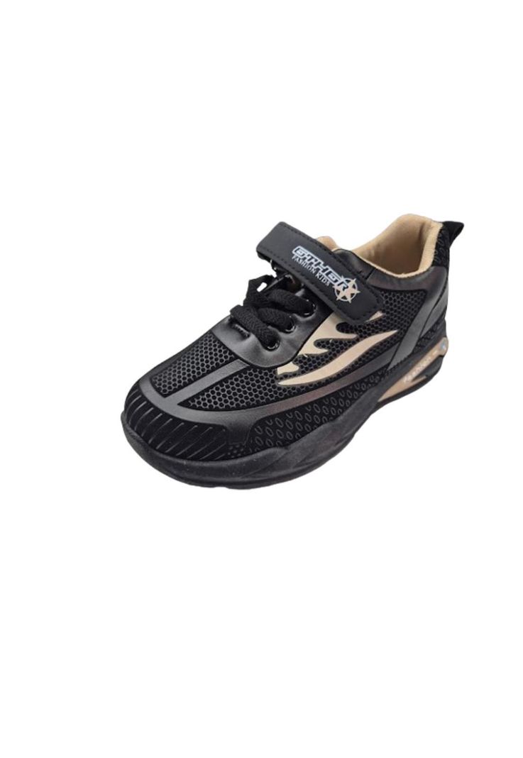 Zapatilla Deportiva Velcro Negro Unisex-0