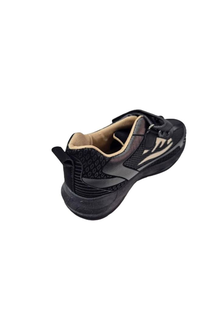 Zapatilla Deportiva Velcro Negro Unisex-1