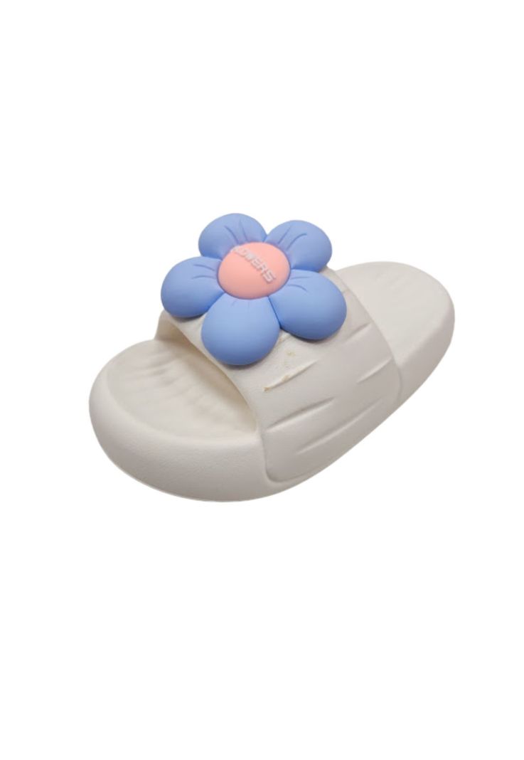 Sandalia Flor Blanco -0