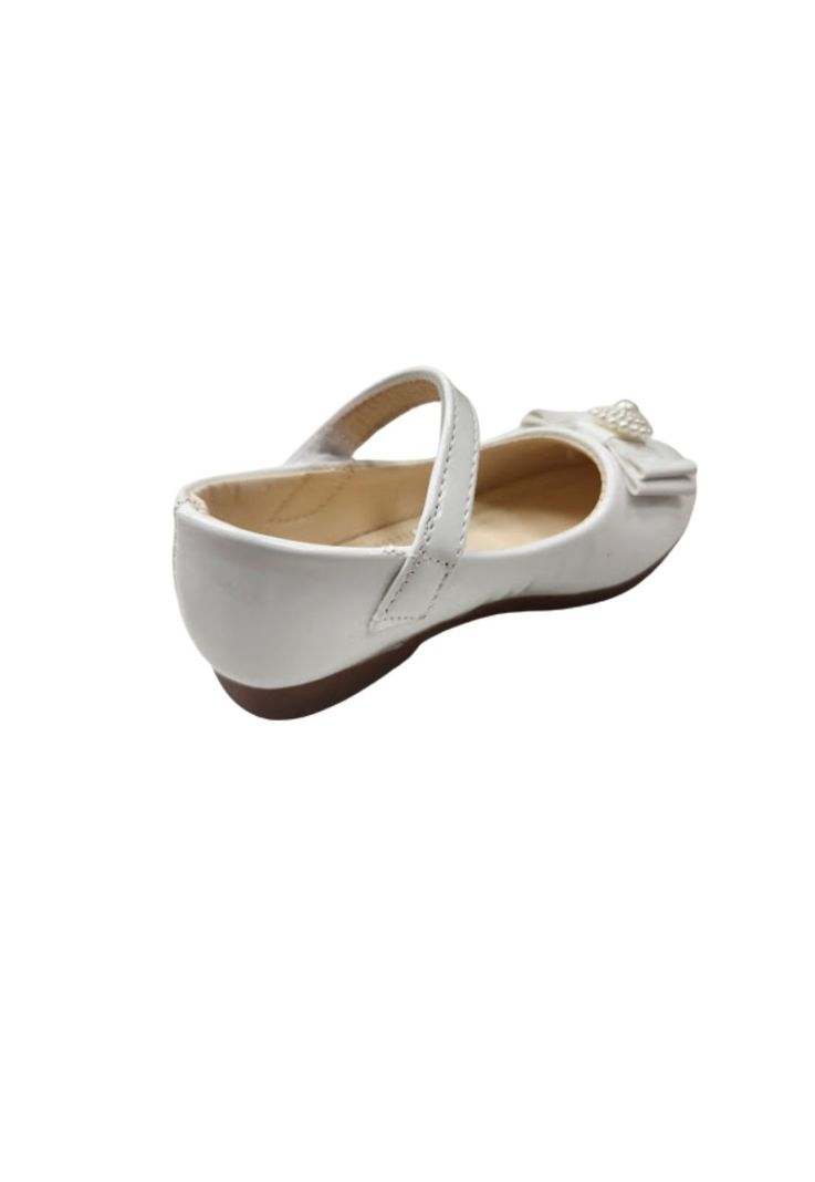Zapato De Vestir Niña Blanco-1