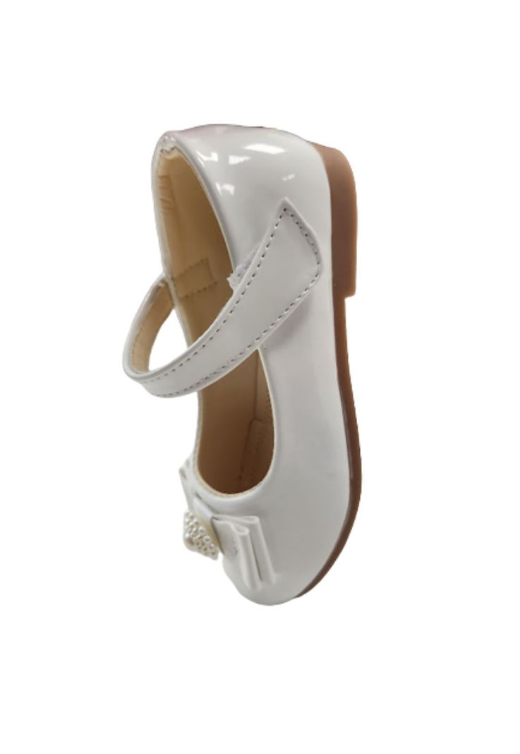 Zapato De Vestir Niña Blanco-2