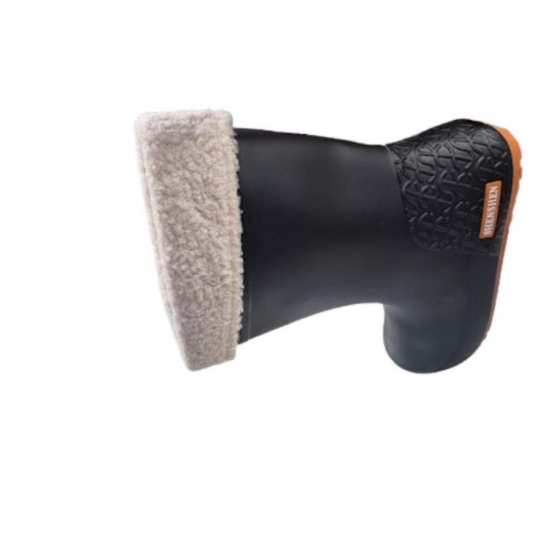 Bota de Agua Lluvia Mujer Negro-2