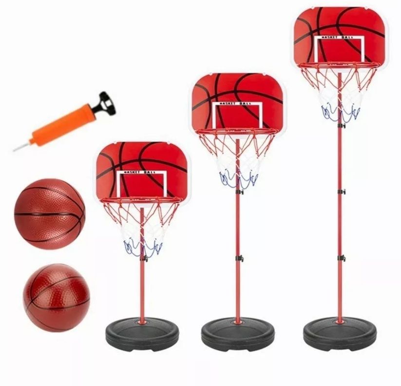 Aro de Basquetball Ajustable Para Niños-0