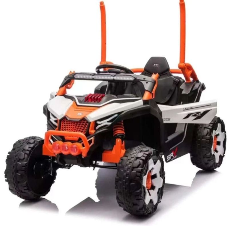 Auto a Bateria Utv 4x4 Con control Remoto Azul-2