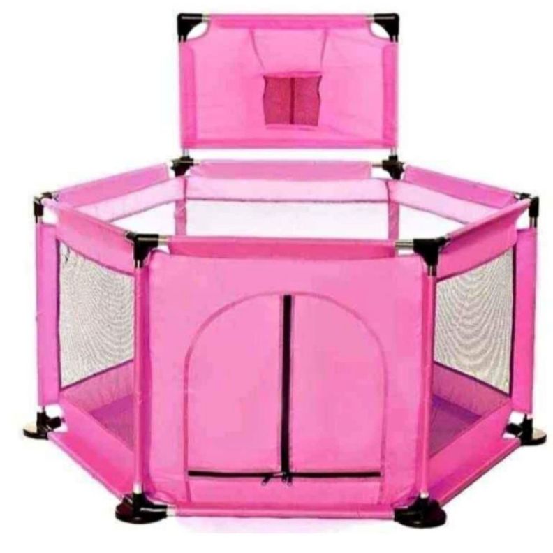 Corral Para Bebes Rosa-0